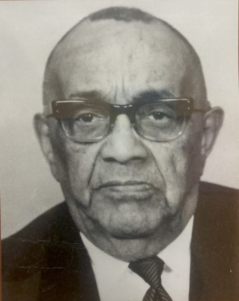 Formal portrait of Elder Richard Aiden, former Pastor of Bethel Apostolic Church of Christ in Urbancrest, Ohio